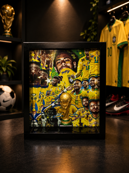 NEYMAR WC LEGACY 3D FRAME