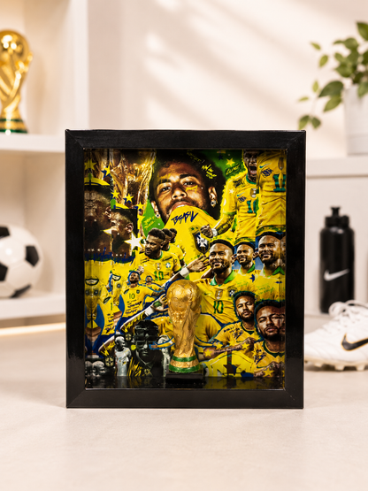 NEYMAR WC LEGACY 3D FRAME
