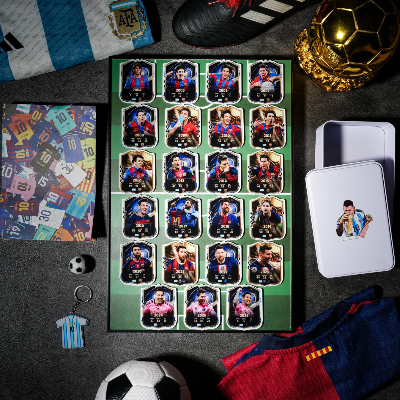 L.MESSI MAGNETS COLLECTOR'S EDITION