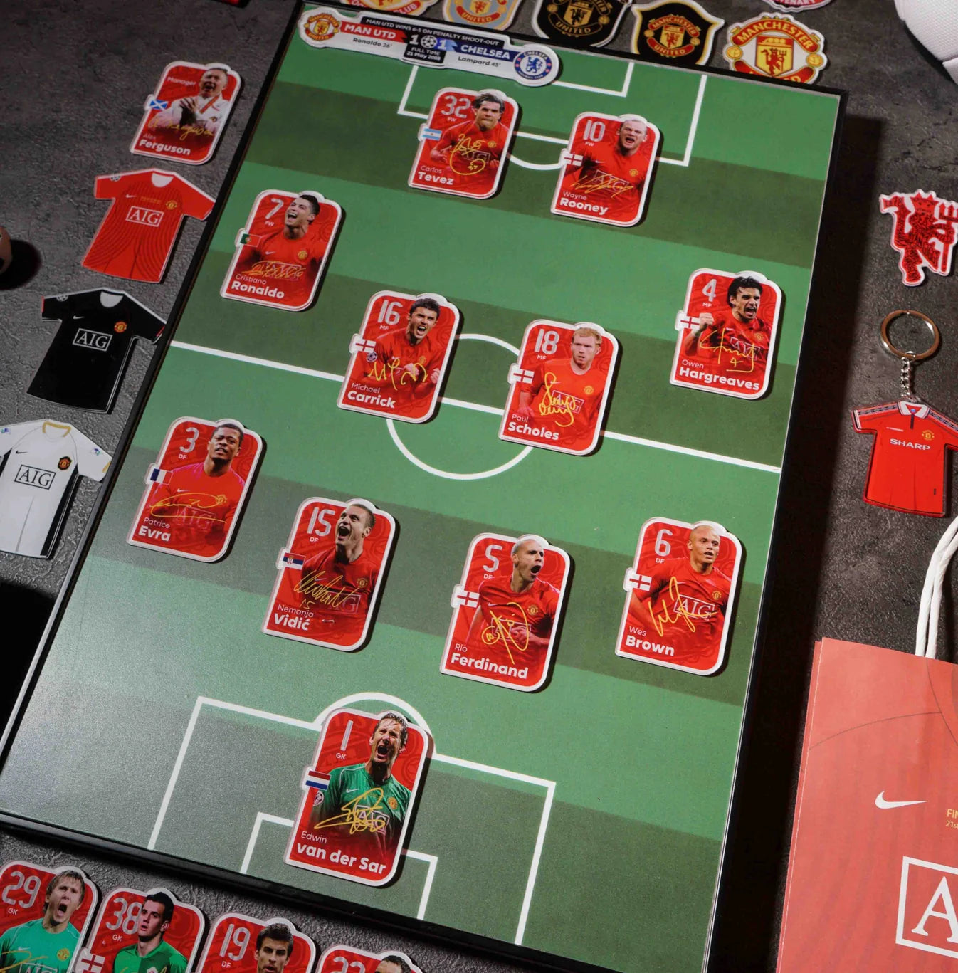 MAN U MAGNETS 2008 EDITION