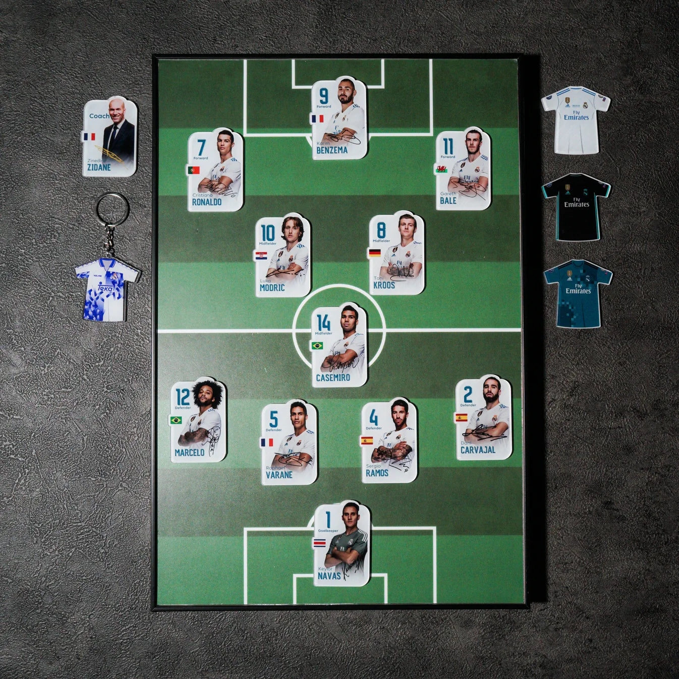 Real Madrid MAGNETS 2018 EDITION