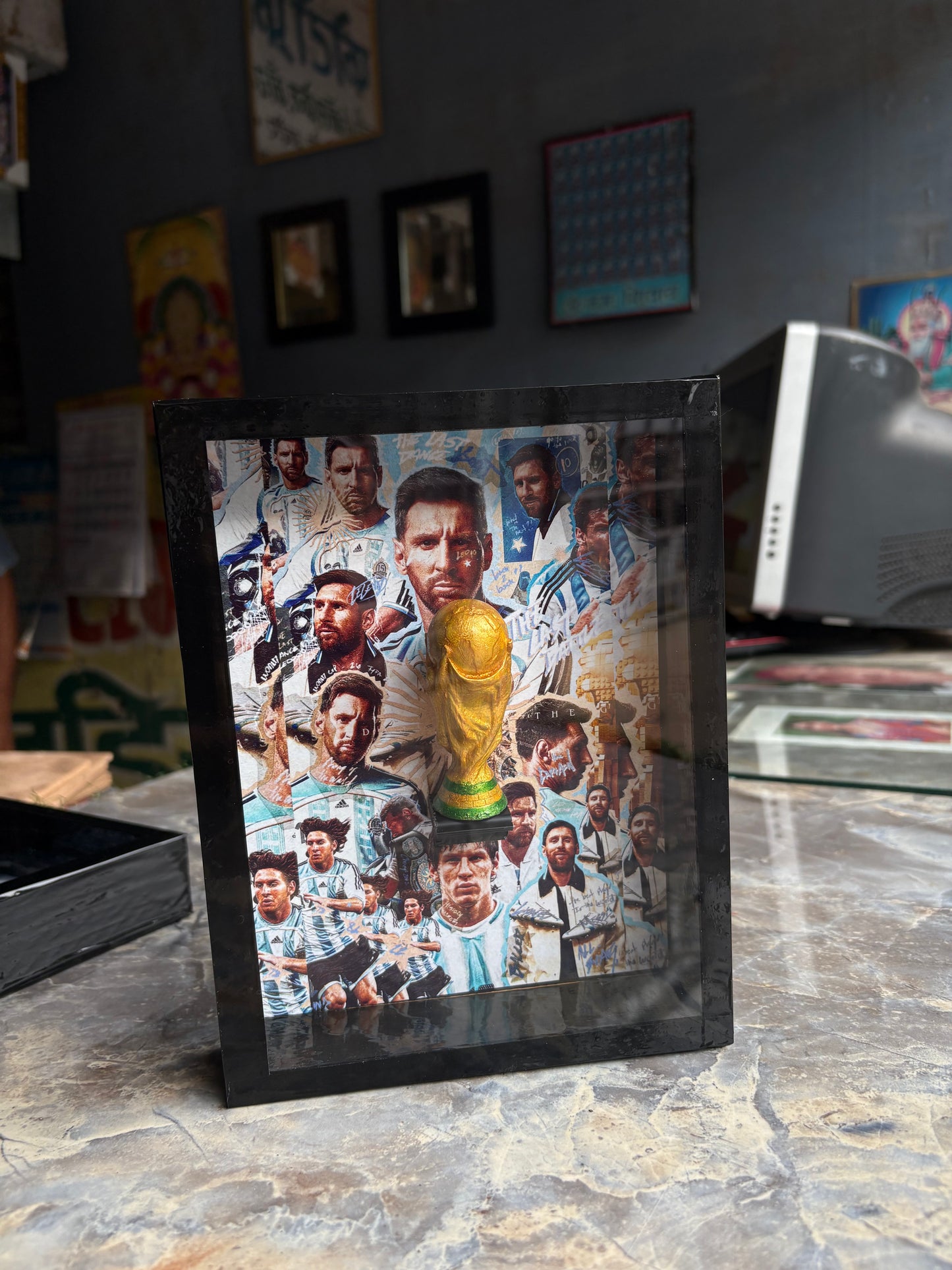 "THE GOAT" WC LEGACY 3D FRAME