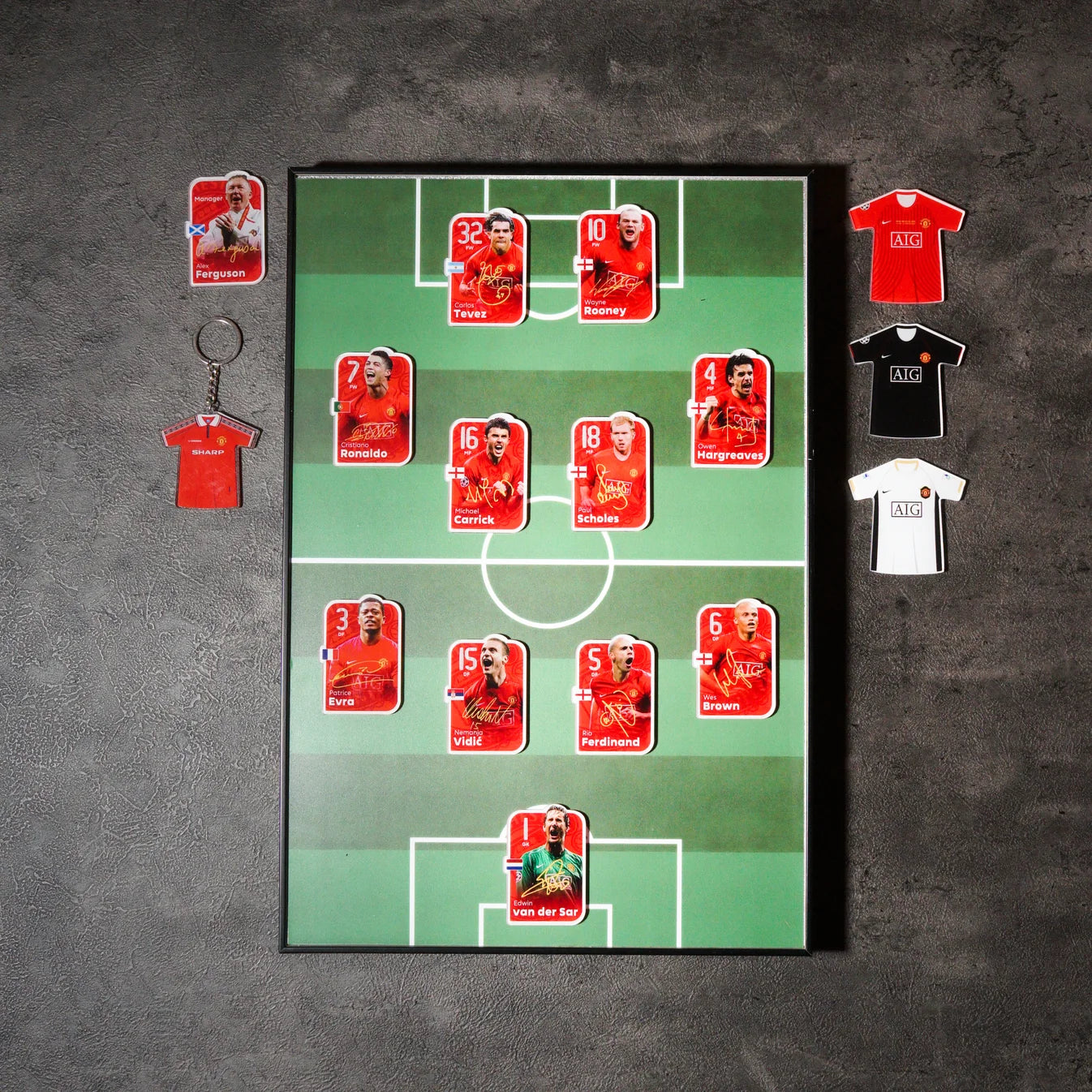 MAN U MAGNETS 2008 EDITION
