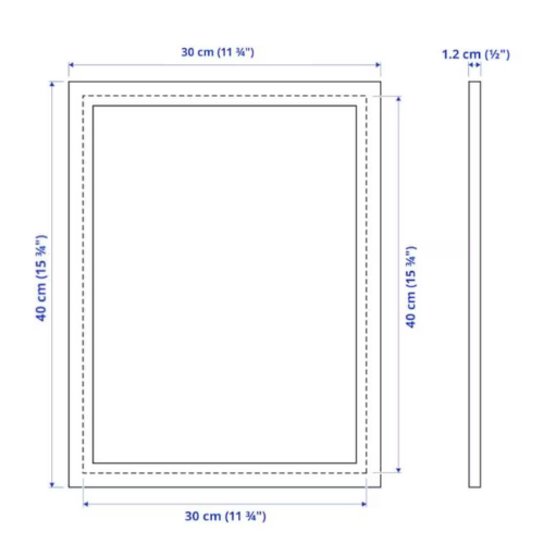 VK FRAME GOLD EDITION 40X30 CM