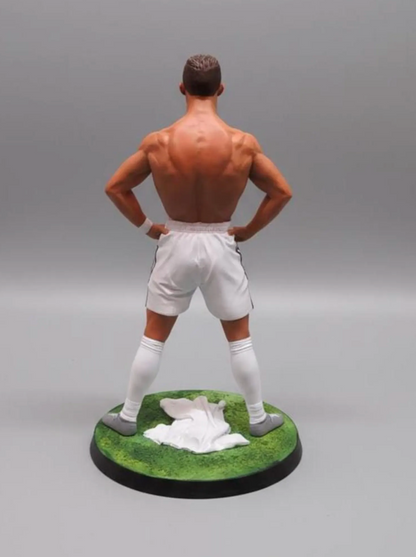 RONALDO Iconic Celebration Statue COLORED VERSION
