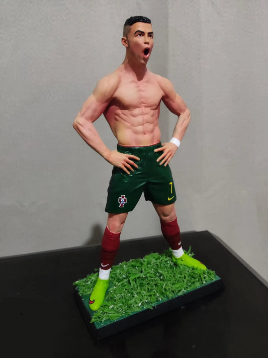 RONALDO Iconic Celebration Statue COLORED VERSION