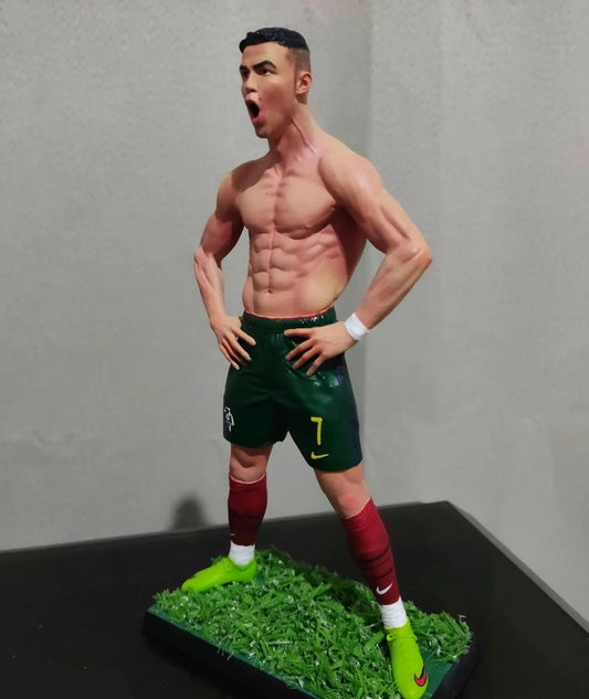 RONALDO Iconic Celebration Statue COLORED VERSION