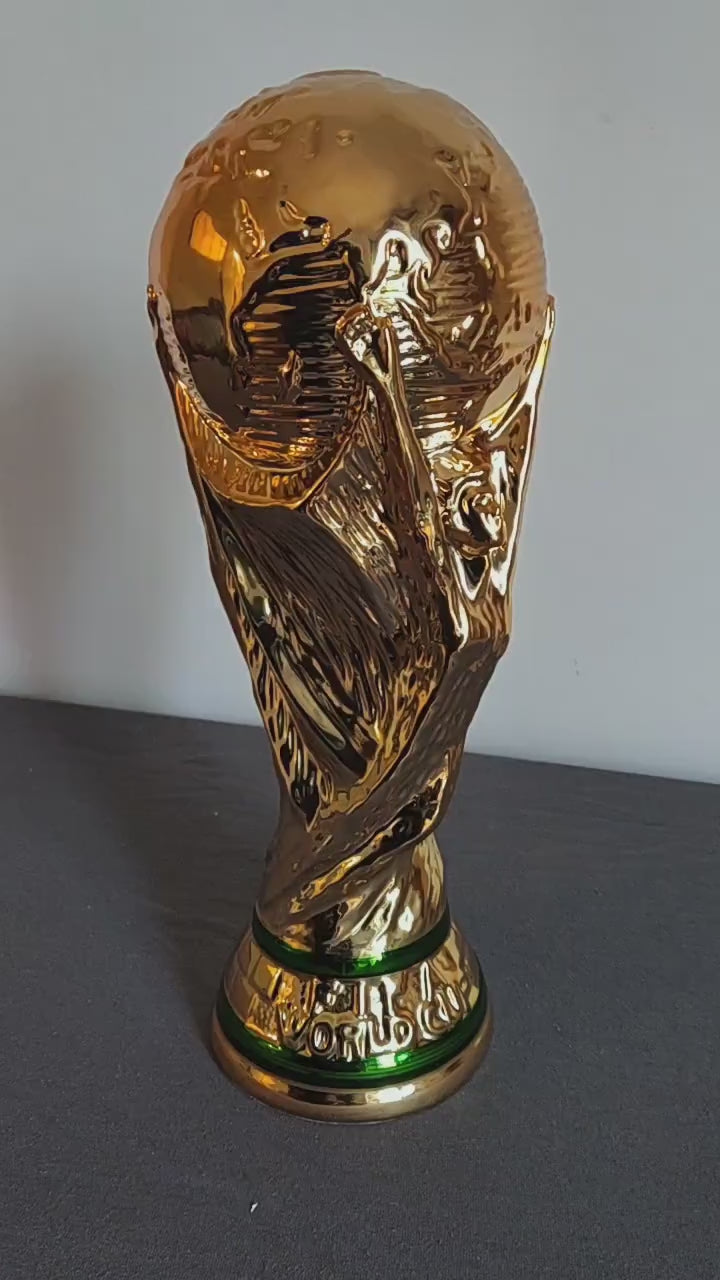 FIFA WORLD CUP トロフィー TROPHY FIFA World Cup 5 Oz Gold Plated Silver Trophy 2024 | eBay