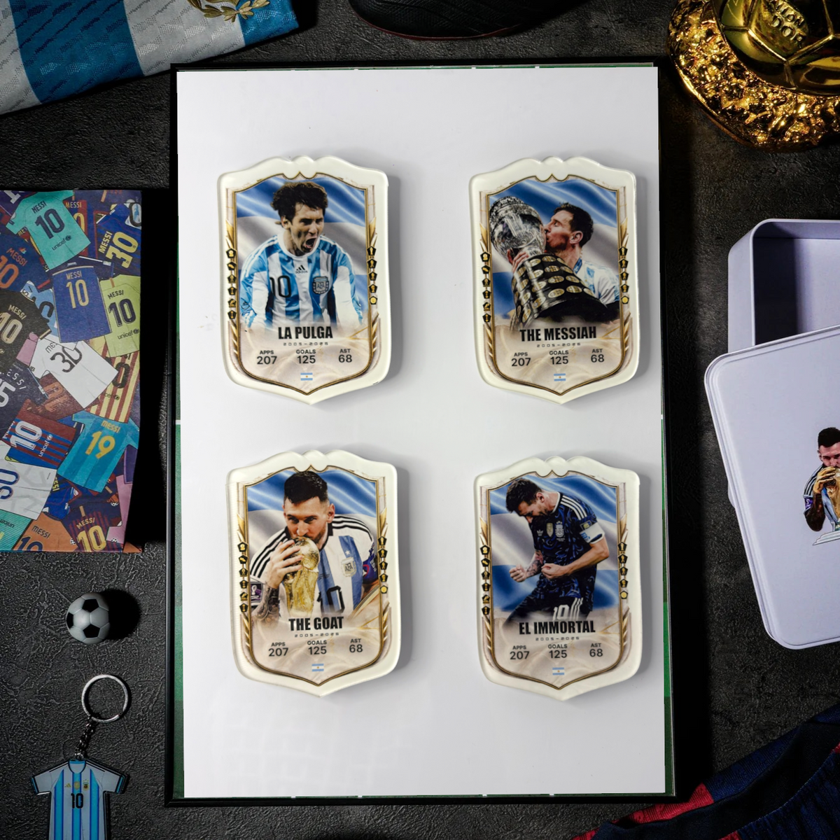 L.MESSI MAGNETS COLLECTOR'S EDITION